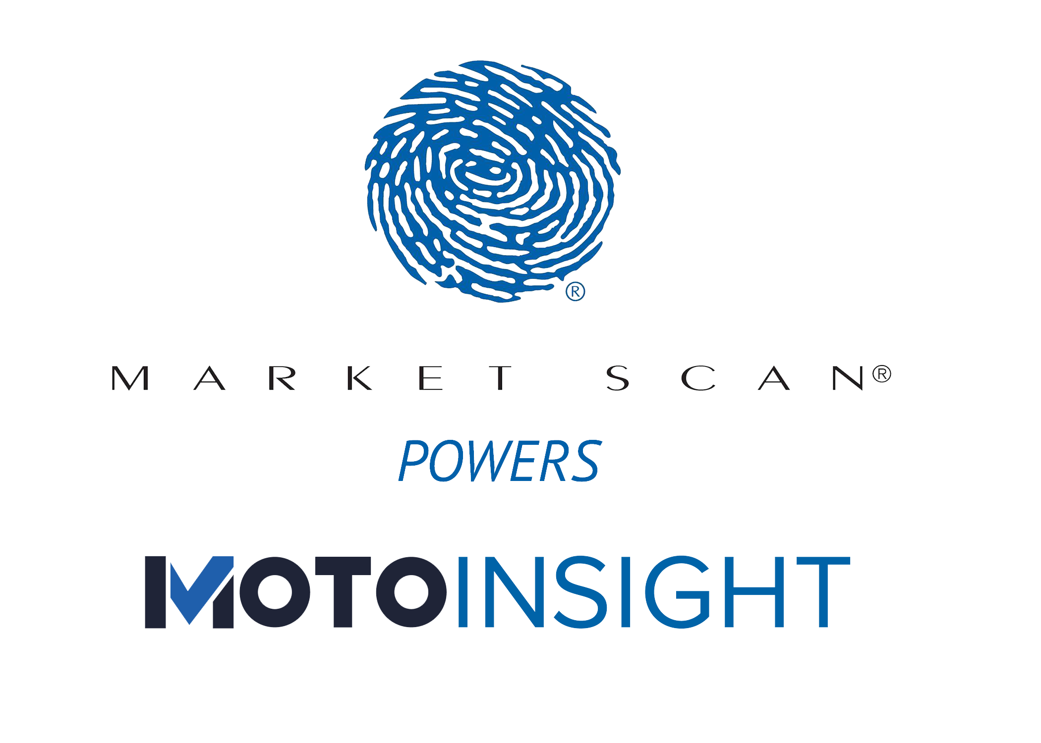 MOTO-1 Market Scan Powers MotoInsight Logos