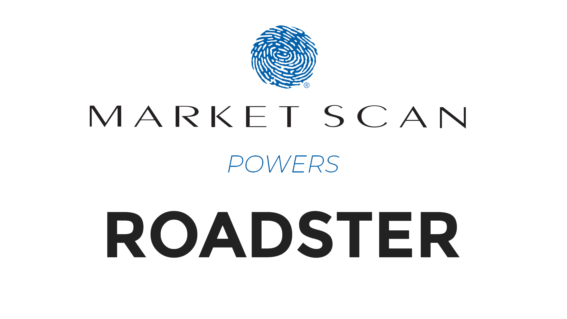 Roadster Market Scan Powers Roadster Logos