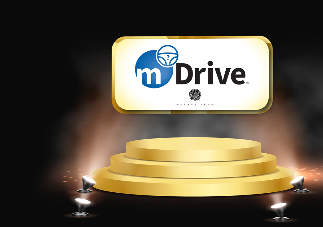 Automotive Website Awards - mDrive Podium